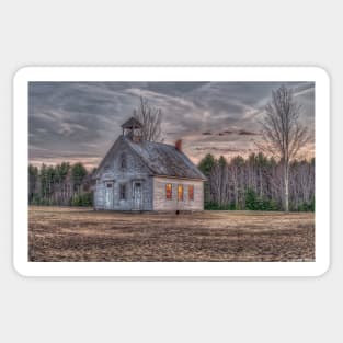 Memories of A One Room Schoolhouse Sticker